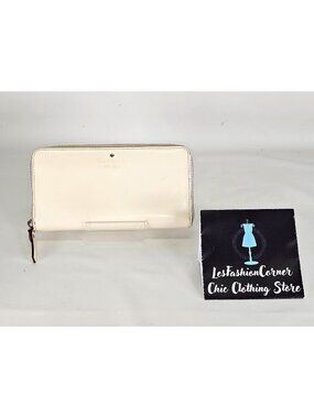 Kate Spade New York Women's Ecru Braelynn Continental Wallet 134